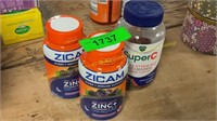 2 ct. Zicam Zinc Gummies & Super C Vitamin C