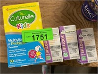 Culturelle probiotic kids & 3 ct.GoodStart drops