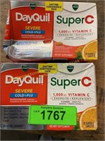 2ct.DayQuil/SuperC packs