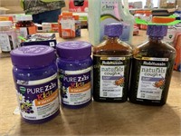 2ct.Pure Zzzs kids & 2ct.Robitussin naturals cough