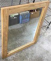 32x40in framed mirror