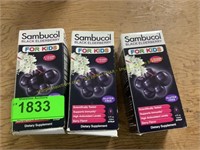 3 kids sambucol black elderberry