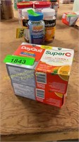 2 boxes of DayQuil/ Super C Caplets