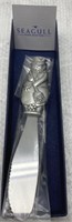 Seagull pewter cheese spreader