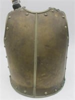 AUTHENTIC 18-19TH CENTURY BREAST PLATE 18 X 15 IN