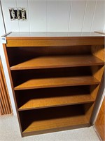 36w X 48t wooden bookshelf- very sturdy