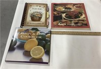 3 cook books