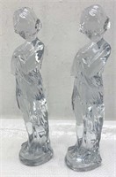 Glass statues 10in