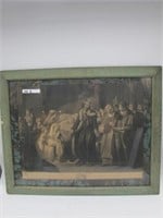 1785 LITHO PLATE FRAMED OF EDWARD PRINCE OF WALES