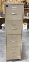 Metal mobile filing cabinet-15 x 25 x 54
No key