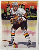 11x14in Pavel Bure print numbered/5000