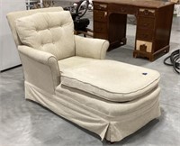 Chase lounge chair-no visible brand
Stains-see