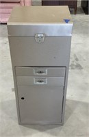 Metal filing/storage cabinet-12.5 x 10 x 30
No