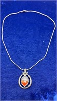 Approximately 8.1g Silver Necklace