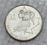 2008 Canada 25 Cents Coin