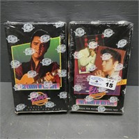 (2) Sealed Boxes of Elvis Presley Trading Cards