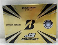 Bridgestone 12 golf balls box