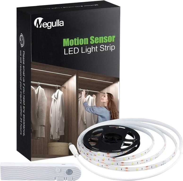 Motion Sensor LED Lights Strip, Megulla 10ft