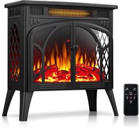 Rintuf Electric Fireplace Heater  24' S230 Black