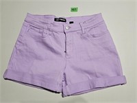 Joe Fresh Purple Denim Shorts