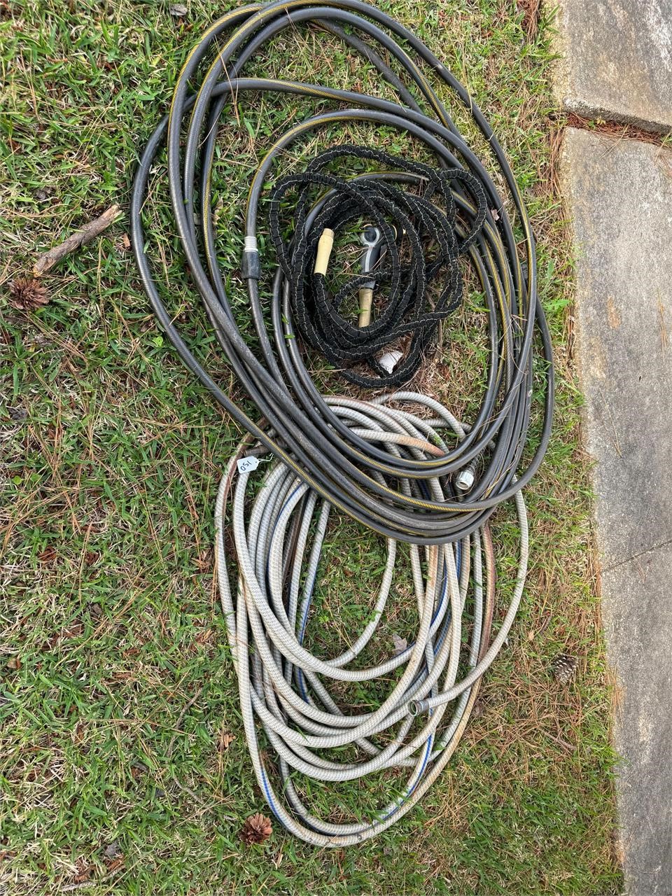 3 water hoses