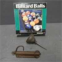 Billiard Balls - Missing 8 Ball - Hanging Scale