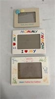 Box of assorted MOM picture frames