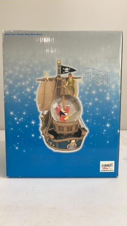 Peter Pan’s pirate ship globe