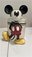 Mickey Mouse cookie jar with Mickey Mouse soap