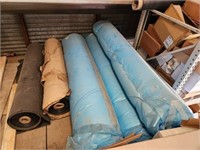 GROUP OF VARIOUS INSULATION AND FILTER MATERIAL