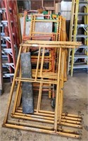 LARGE GROUP OF VARIOUS SCAFFOLD AND BAKER