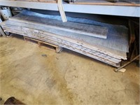 GROUP OF (12) SHEETS OF DRYWALL, 9'X4'X1/2"