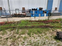 GROUP OF VARIOUS REBAR AND STEEL