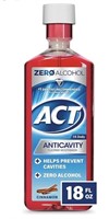 ACT Anticavity Zero Alcohol Fluoride Mouthwash 1