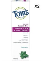 2pk Toms Of Maine Antiplaque And Whitening