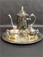 Silver Plated Tea Service