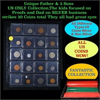 20 Great Coins of the World, hand selected, many t