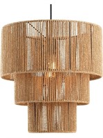 NEW- c cattleya 3-Tiered Large Rope Chandelier