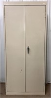 Sandusky 4 Shelf Metal 2 Door File Cabinet