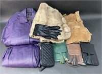Mink Stole, Vintage Leather, Purses & More