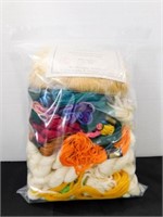 bag of thread and yarn