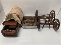 Covered Wagon Model Stage Coach Wells Fargo