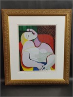 Pablo Picasso Framed Print "The Dream"
