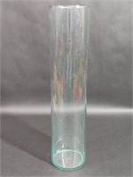 Glass Vase with Natural Dried Wheat Stack