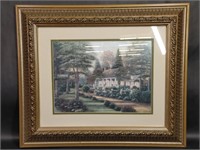 View of a Cottage Framed Print