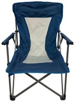 Fold-Out Outdoor Chair with Mesh