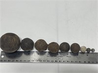 Civil / Revolutionary War Cannonballs Shot