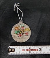1997 John Deere Pewter Ornament