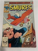 Vintage 82’ Marvel Comic Smurfs Vol 1 #1 Issue