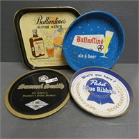 Assorted Advertising Beer Trays